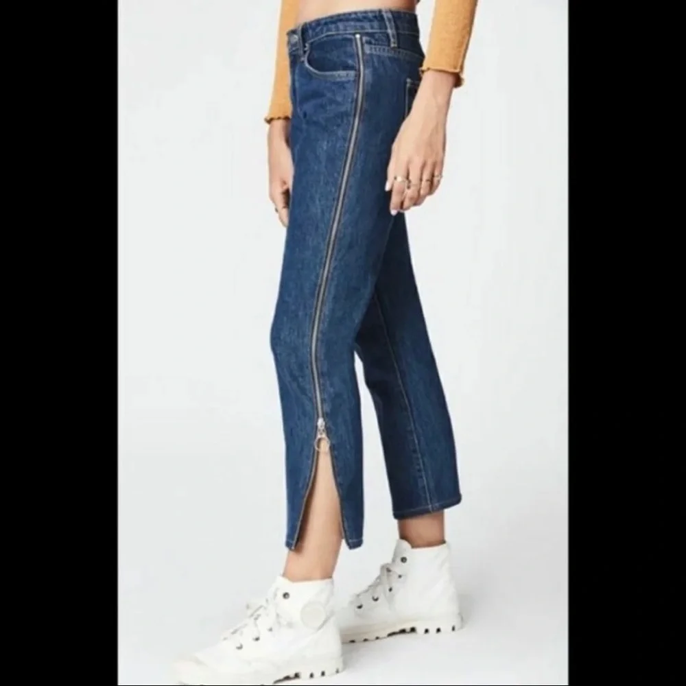 Carmar Desdemona Mid Rise Ankl Zip Side Jeans 26 - Picture 1 of 8